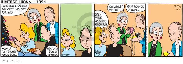 Comic Strip Greg Evans  Luann 2011-12-27 grandparent