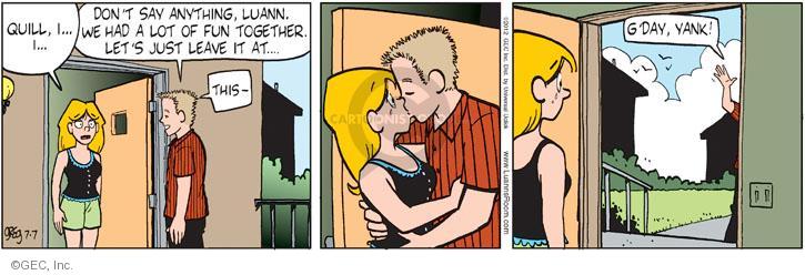Comic Strip Greg Evans  Luann 2012-07-07 girlfriend