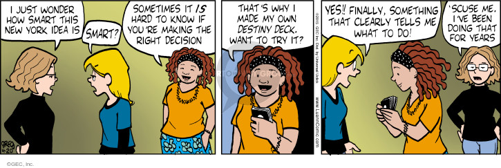 Comic Strip Greg Evans  Luann 2015-04-20 deck