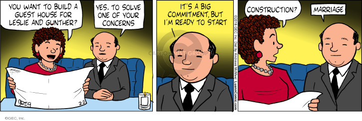 The Commitment Comic Strips | The Comic Strips