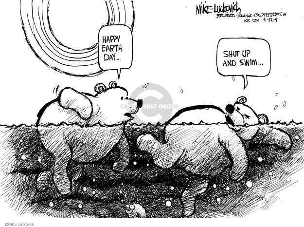 Mike Luckovich  Mike Luckovich's Editorial Cartoons 2009-04-22 shut