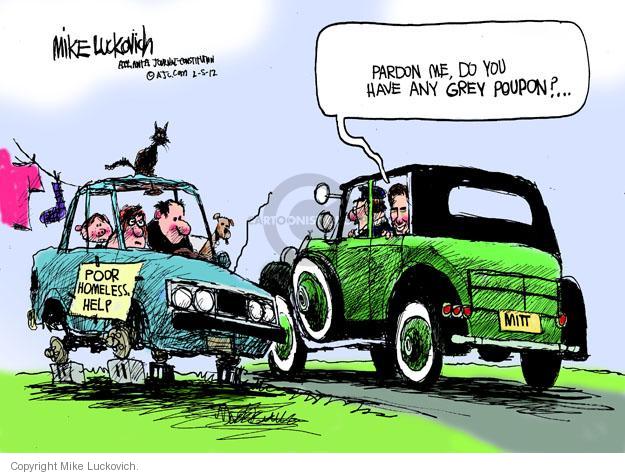 Mike Luckovich  Mike Luckovich's Editorial Cartoons 2012-02-05 republican candidate