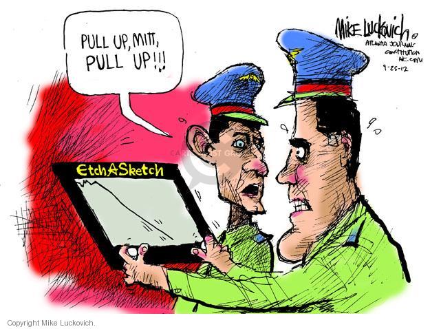 Mike Luckovich  Mike Luckovich's Editorial Cartoons 2012-09-25 Romney Ryan