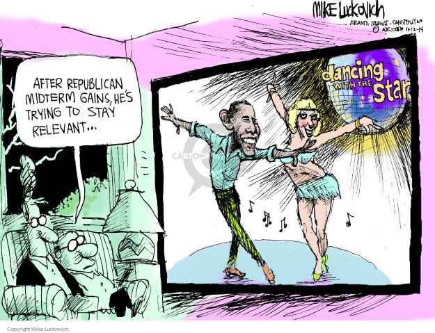 Mike Luckovich  Mike Luckovich's Editorial Cartoons 2014-11-12 reality television