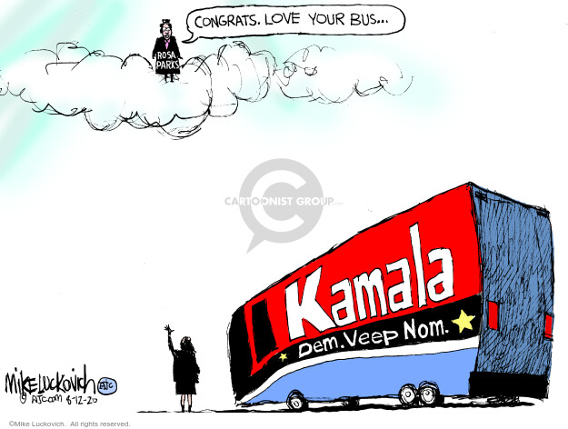 Mike Luckovich  Mike Luckovich's Editorial Cartoons 2020-08-12 choice