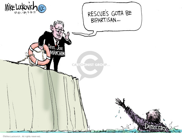 Mike Luckovich  Mike Luckovich's Editorial Cartoons 2021-05-14 partisan politics