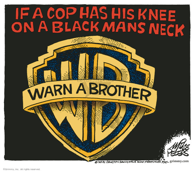 Mike Peters  Mike Peters' Editorial Cartoons 2021-04-02 police violence