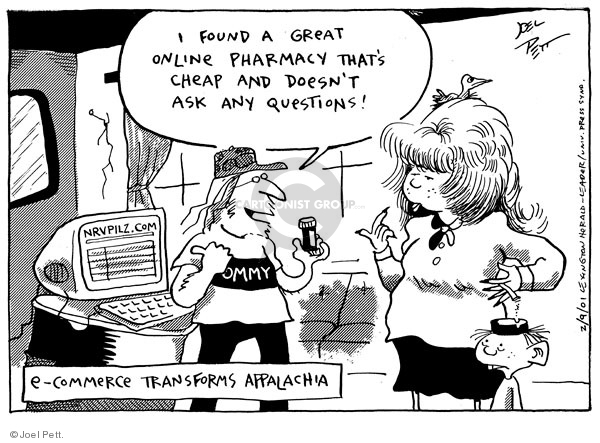 Joel Pett  Joel Pett's Editorial Cartoons 2001-02-09 appalachia