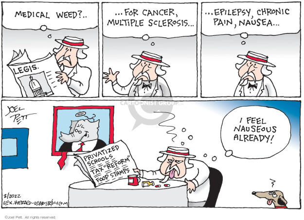 Joel Pett  Joel Pett's Editorial Cartoons 2022-03-27 GOP