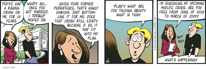Comic Strip Darrin Bell  Rudy Park 2015-09-28 middle-aged