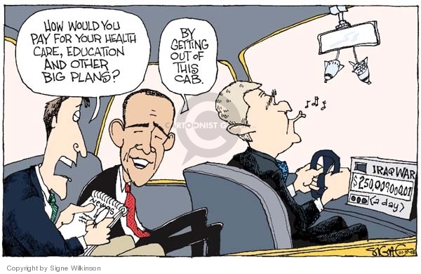 Signe Wilkinson  Signe Wilkinson's Editorial Cartoons 2008-01-10 out