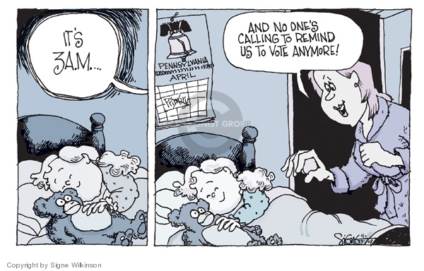 Signe Wilkinson  Signe Wilkinson's Editorial Cartoons 2008-04-22 out