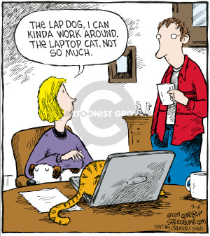 Comic Strip Dave Coverly  Speed Bump 2009-03-06 work at home