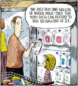 Comic Strip Dave Coverly  Speed Bump 2011-11-15 grocery shop