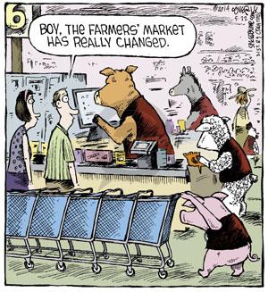 Comic Strip Dave Coverly  Speed Bump 2014-05-22 grocery shop