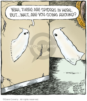 Comic Strip Dave Coverly  Speed Bump 2021-11-30 scary