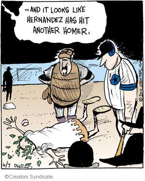 Comic Strip John Deering  Strange Brew 2011-06-07 baseball