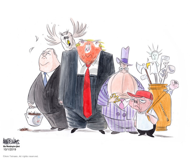 Ann Telnaes  Ann Telnaes' Editorial Cartoons 2019-10-01 republican president