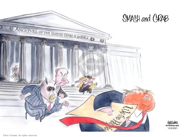 Ann Telnaes  Ann Telnaes' Editorial Cartoons 2021-12-05 Donald Trump
