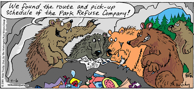 Comic Strip Mike Twohy  That's Life 2003-07-06 food waste