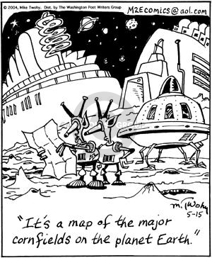 Comic Strip Mike Twohy  That's Life 2004-05-15 martian