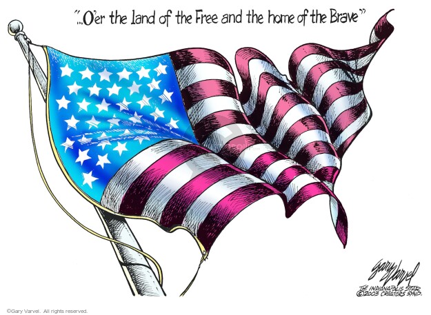 Gary Varvel  Gary Varvel's Editorial Cartoons 2014-07-04 America
