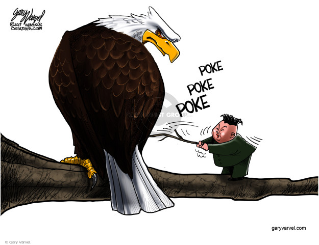 Gary Varvel  Gary Varvel's Editorial Cartoons 2017-11-30 Kim Jong-Un