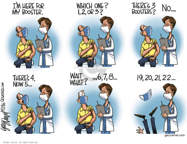 Gary Varvel  Gary Varvel's Editorial Cartoons 2021-12-23 medicine