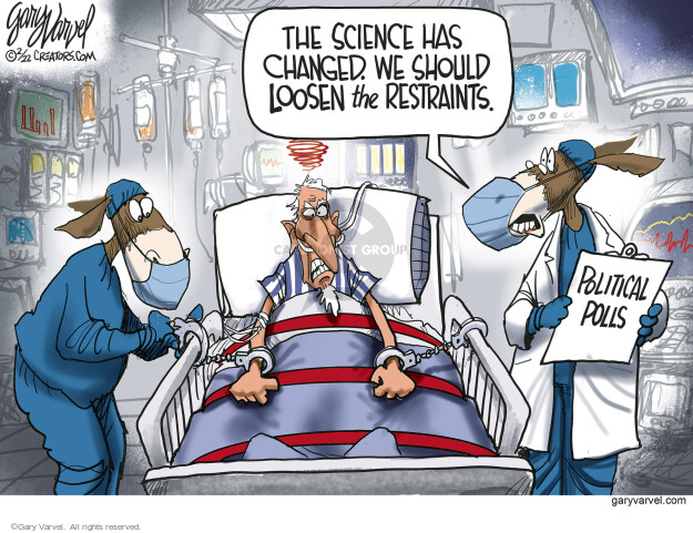 Gary Varvel  Gary Varvel's Editorial Cartoons 2022-02-11 pandemic
